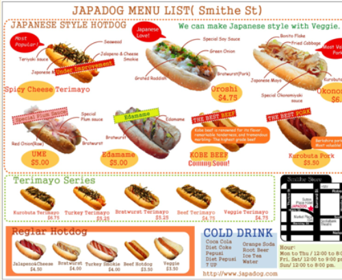 How To Display Your Menu On Your Hot Dog Cart Hot Dog Cart