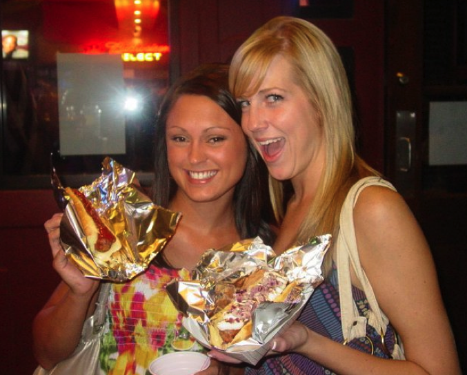 hot dog cart girls
