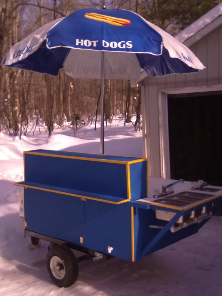 Gorgous Side Serve Ez Built Hot Dog Cart Hot Dog Cart