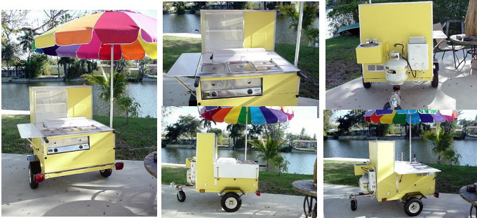 Used hot dog cart for sale on HotDogProfits.com