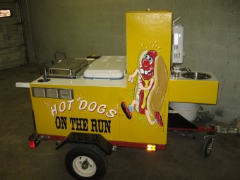 Leldon's E-Z Built Hot Dog Cart