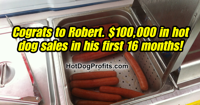 how much money can you make selling hot dogs?
