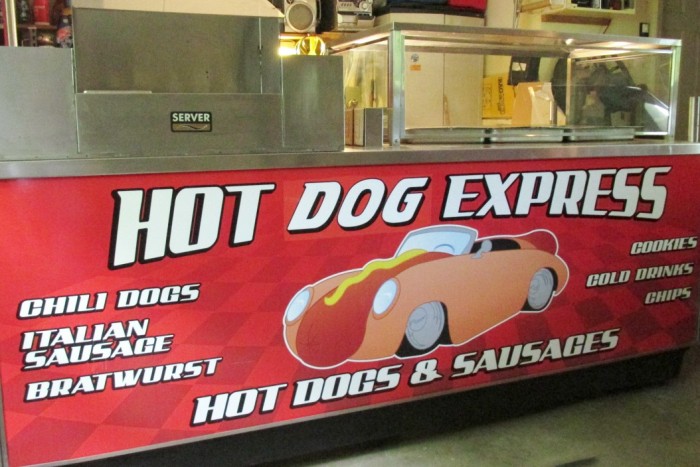 used electric hot dog cart for sale