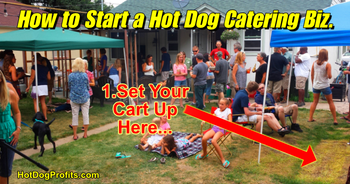 How to start a hot dog catering business