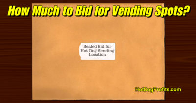 hot dog vending bids