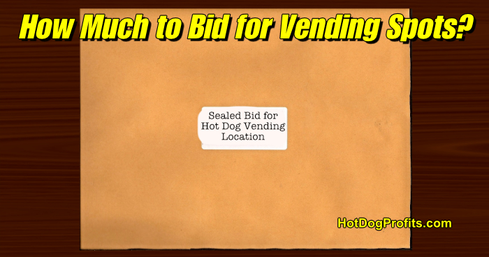 hot dog vending bids