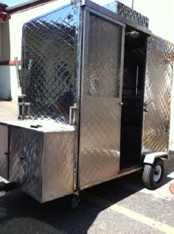 enclosed hot dog cart for sale