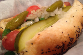 bubble tea in Indianapolis and chicago style hot dogs