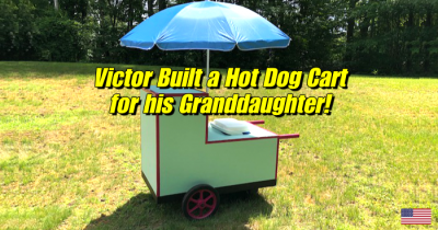 toy hot dog cart