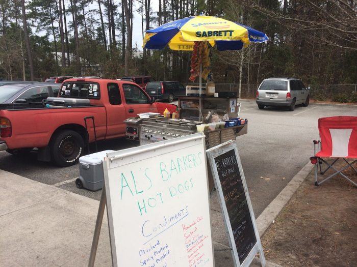 Als Barkers Hot Dog Cart Charleston SC 2