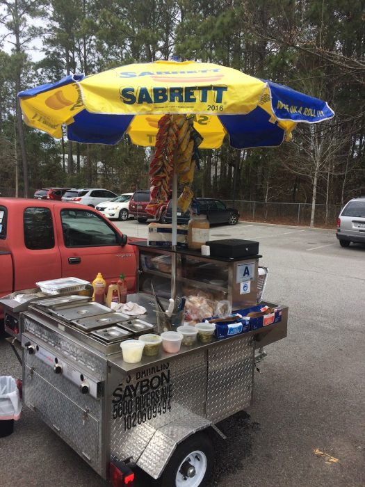 Als Barkers Hot Dog Cart Charleston SC 3