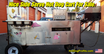hot dog cart for sale Manasssas VA featured