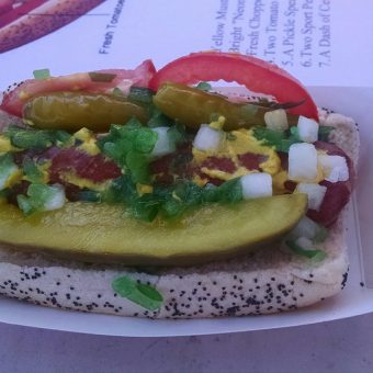 hot dog cart in Pocatello Idaho