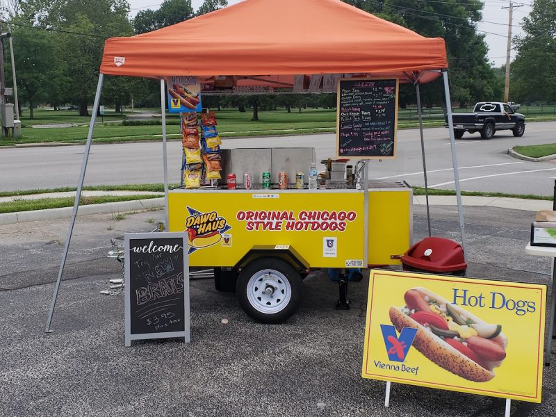 Mark’s homemade hot dog cart delivers fun and profit in retirement ...