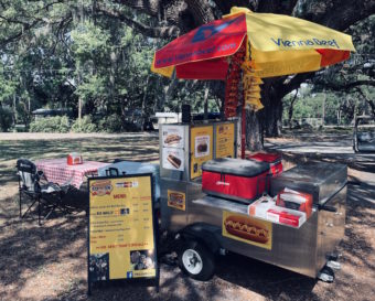 Used hot dog cart for sale Rick Hahn 1