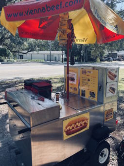 Used hot dog cart for sale Rick Hahn 2