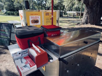 Used hot dog cart for sale Rick Hahn 3