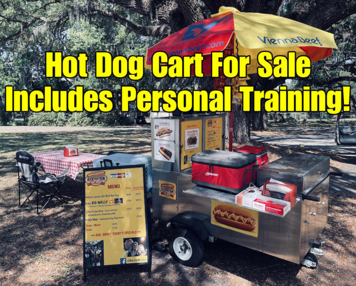 Used hot dog cart for sale Rick Hahn 4